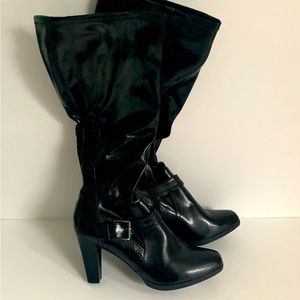 ND New Direction Trinity NEW NWT Black Knee High Boot High Heel Size 10